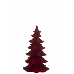 Sapin de Noël bordeau (S)