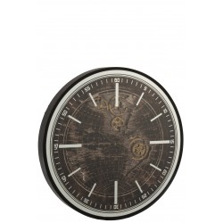 Horloge Mappemonde
